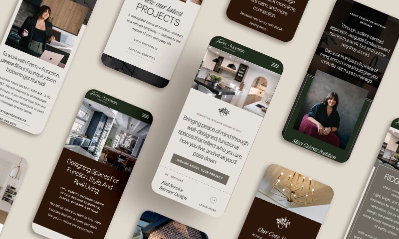 Vividly Made - Website Design for Interior Designer