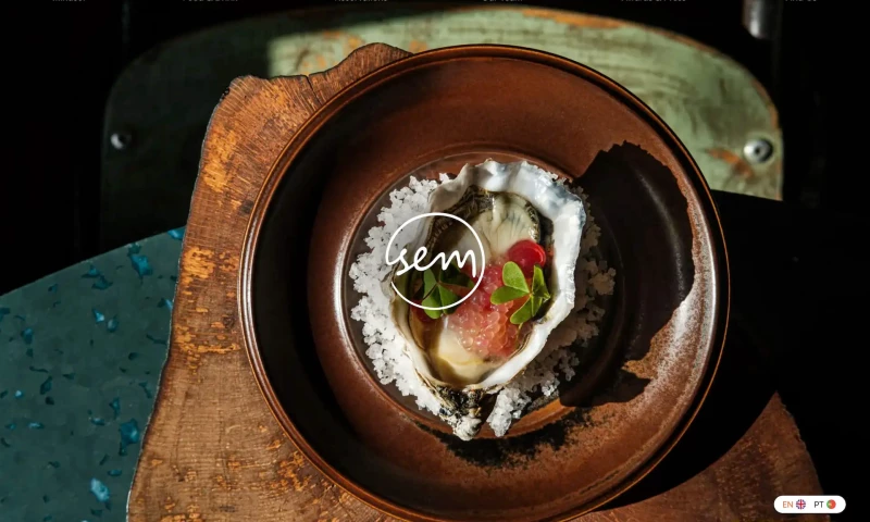 SEM Restaurant | Editorial Restaurant Website