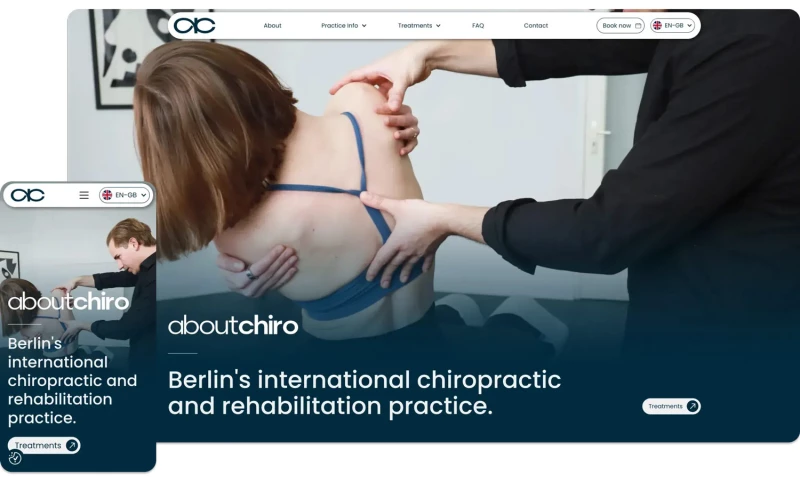 aboutchiro | Bilingual Webflow Clinic Website