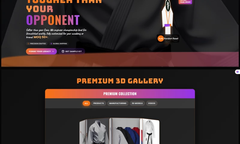 DevGurux - Sherry Bros Premium Martial Arts Uniform Manufacturer