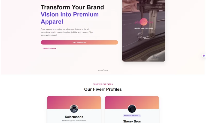 DevGurux - Kaleem Sons Premium Custom Apparel Manufacturer