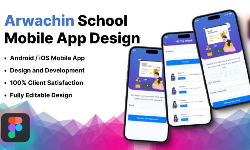 eWebWorld - Arwachin School | Mobile App Development