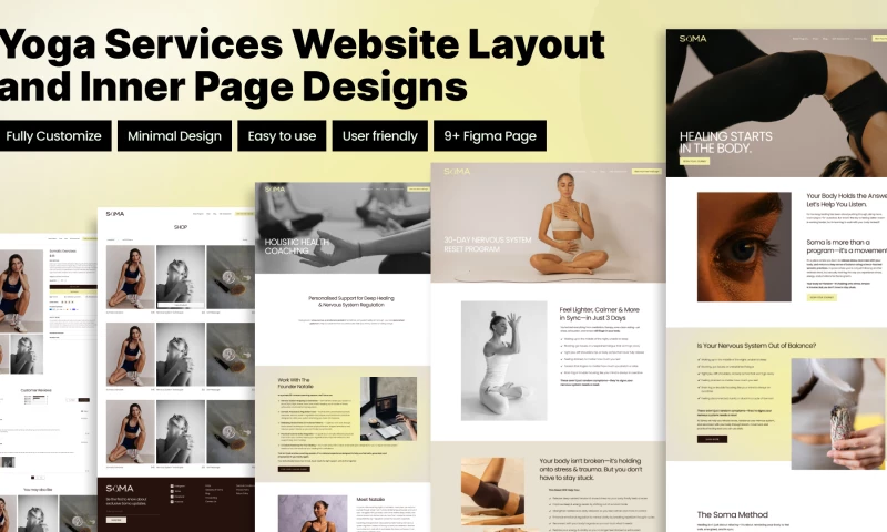 Soma Yoga | Website Design