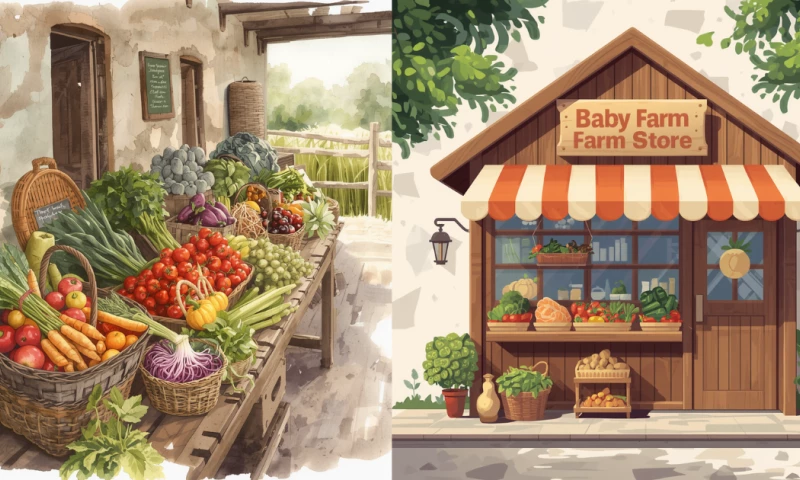 QArea - Online Store Design for an Organic Meat Farm