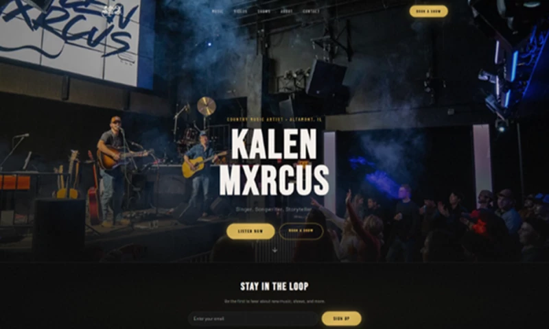 Kalen Mxrcus - Official Artist Website