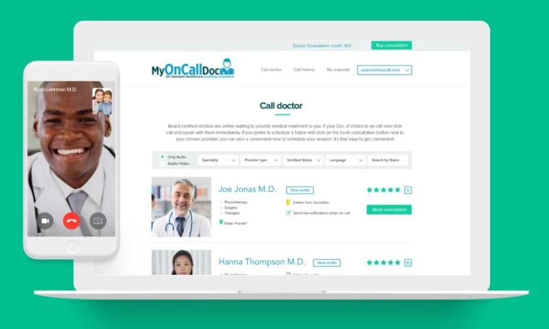 Fora Soft - MyOnCallDoc