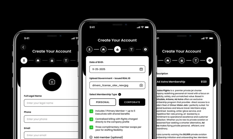 AdAstra Flights Mobile App