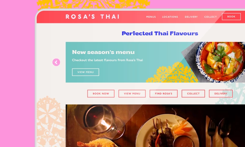 Union 10 Design - Rosa's Thai