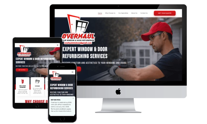 Ghost Harbor Web Solutions - Overhaul - Your Window & Door Refurbisher