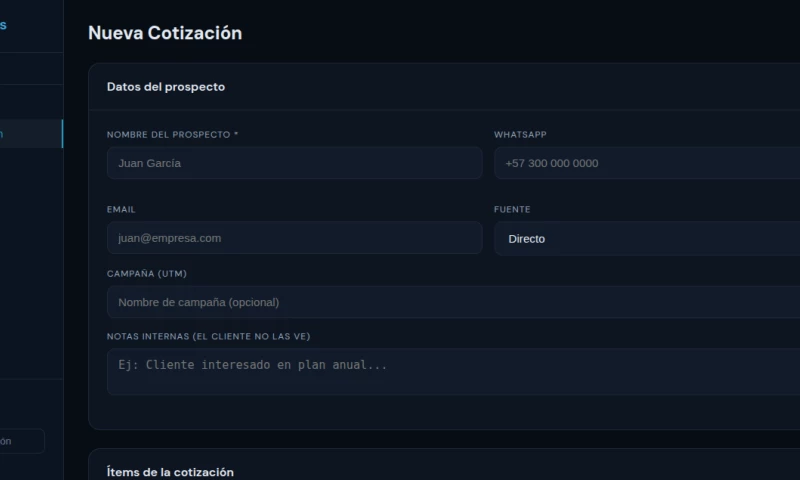 Tevez Marketing - Crm Tevia