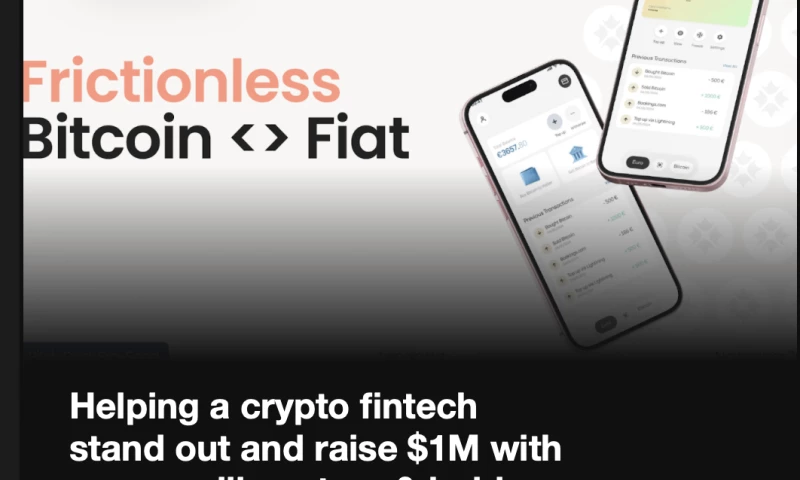Visual Hackers - Crypto fintech raised $1M with a compelling story & bold visuals