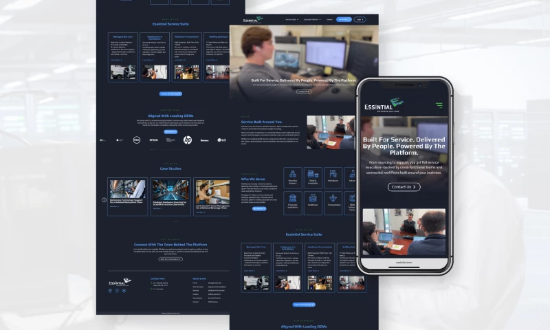 Essintial B2B Website