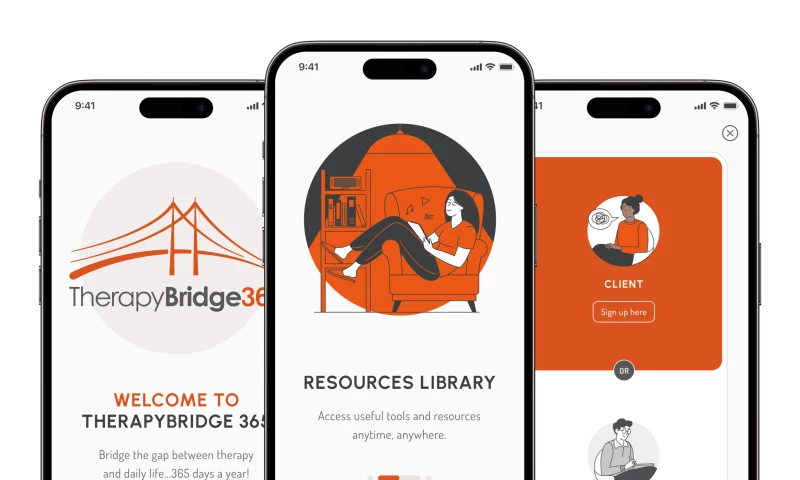 Therapy Bridge 365 Mental Health App Development