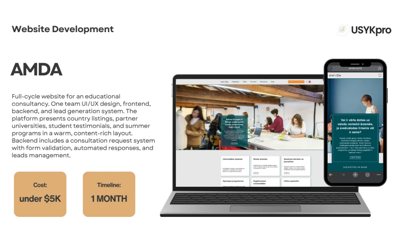 USYKpro - AMDA | International Education