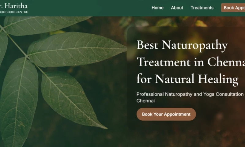 Gofillip - Dr. Haritha Naturopathy Clinic Healthcare Website