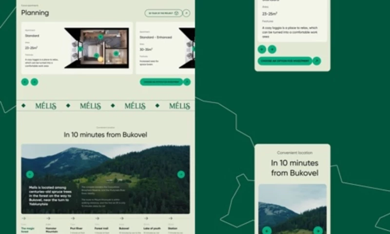 Solar Digital - Promotional Website for Melis
