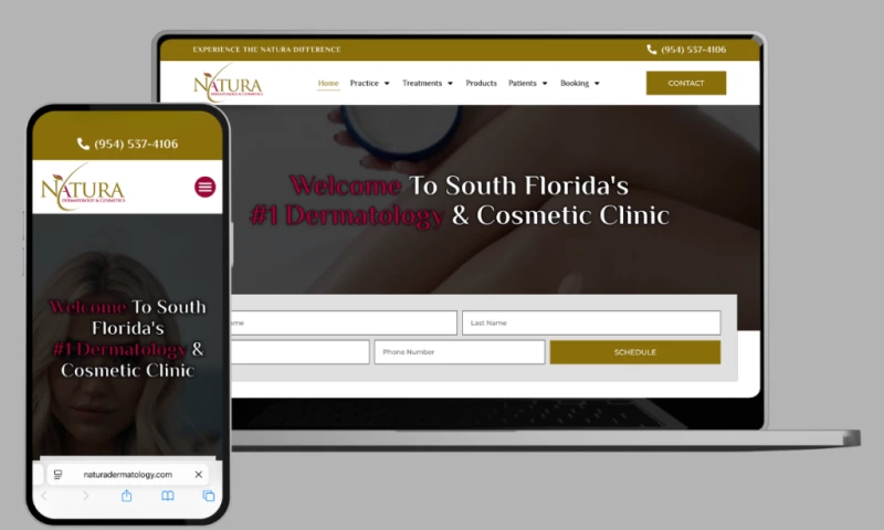Natura Dermatology AI SEO Project