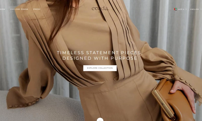 Digital Heroes - Evada UAE - Luxury Modest Fashion Shopify Store