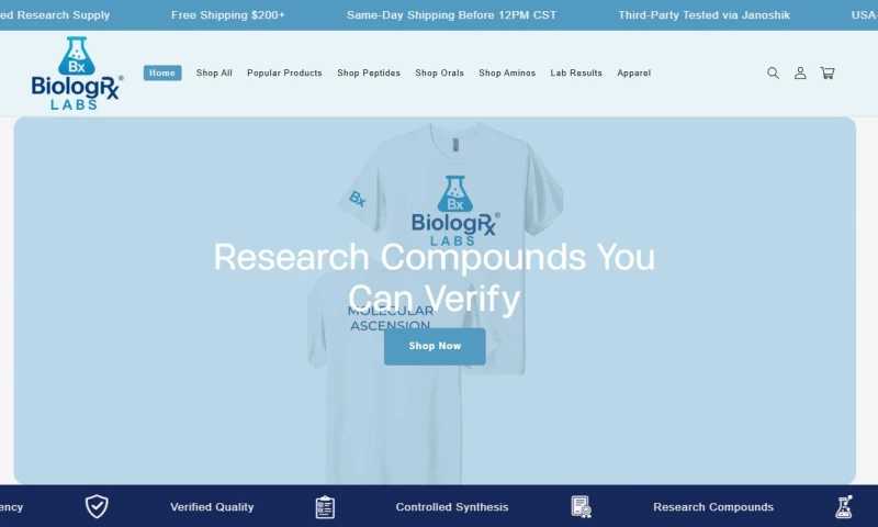 Digital Heroes - Biologix Labs Research – Research Peptides Shopify Store