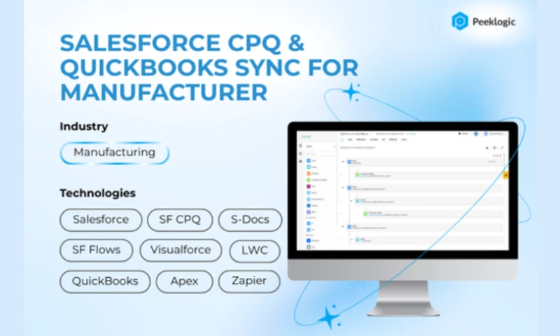 Salesforce CPQ & QuickBooks Sync for Manufacturer