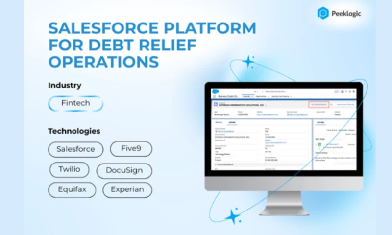 Peeklogic - Salesforce Platform for Debt Relief Operations