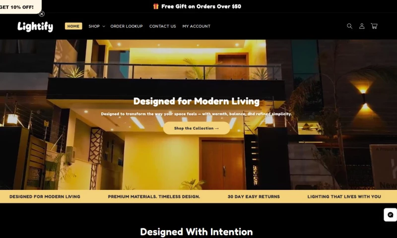 Digital Heroes - Lightify – Premium Modern Lighting Shopify Store