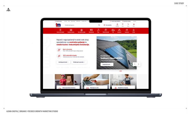 Azara - SEO & Content Marketing for HVAC eCommerce