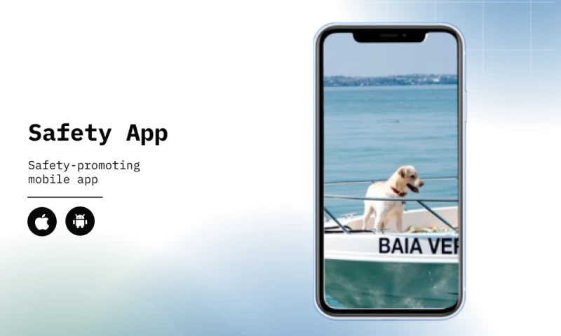 Safety-promoting mobile application