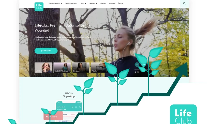 Magna Dijital Pazarlama Ajansı - LifeClub App - SEO Services & Content Marketing