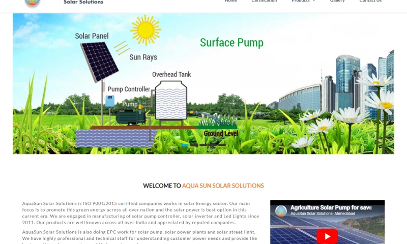 DNG Web Developer - Aquasunsolar