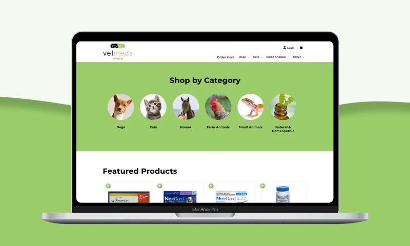 eCommerce Development Pros - Vetmeds