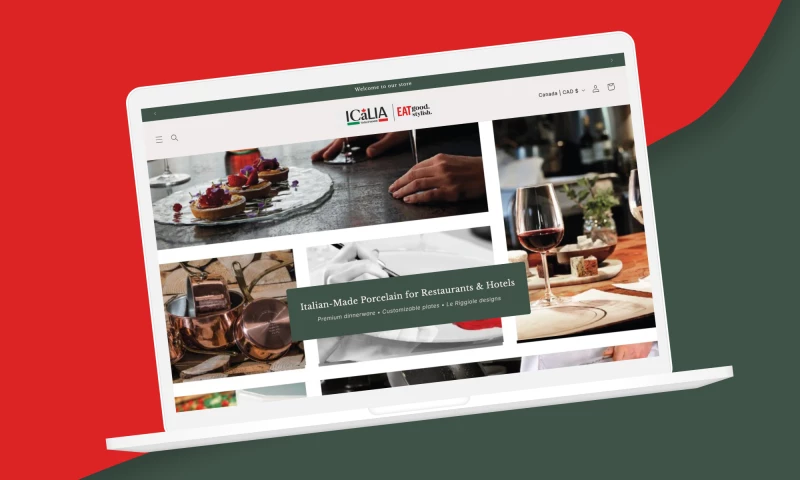 eCommerce Development Pros - Icalia Tableware