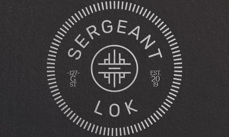 The End Creative Agency - Sergeant Lok branding design