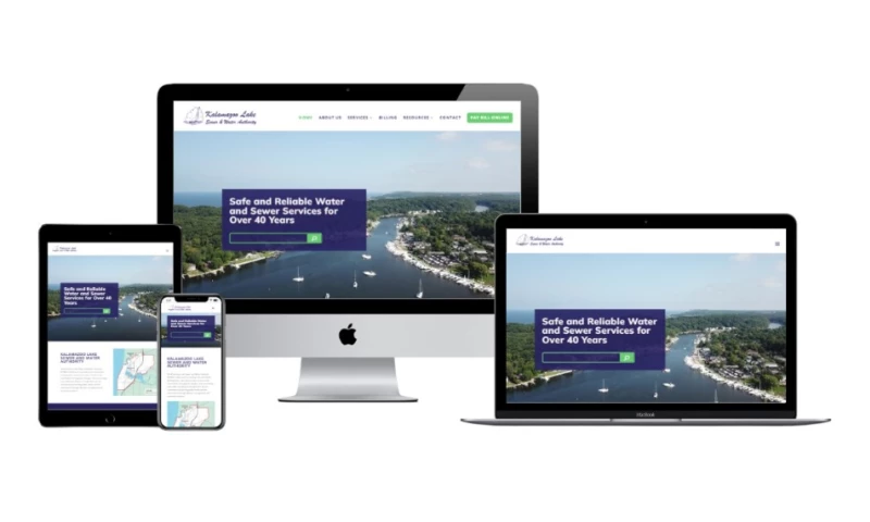 Kalamazoo Lake Sewer & Water Authority WordPress Website