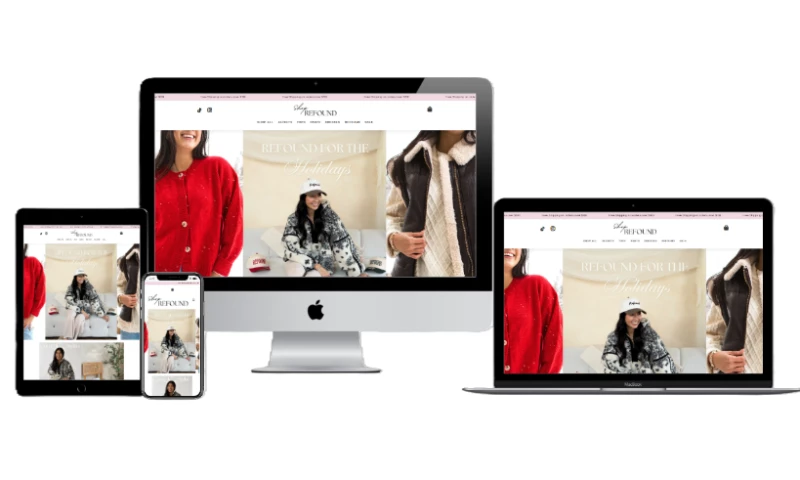 Shop Refound ECommerce Website