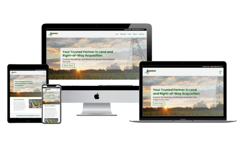 Land Matters WordPress Website