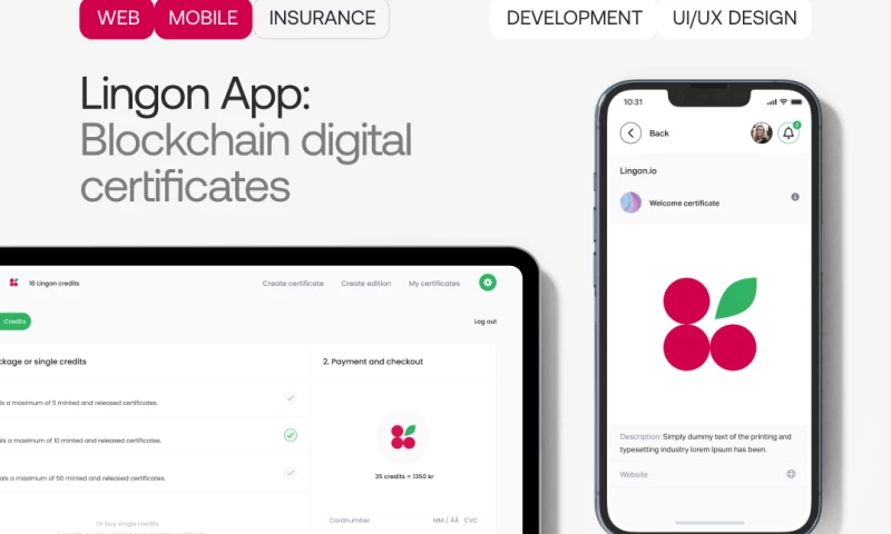 Digital certificates on the Blockchain