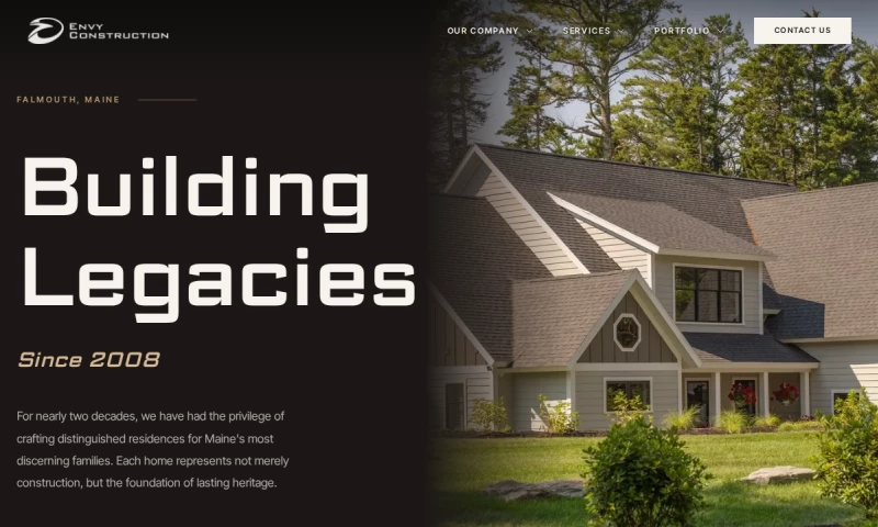 K Squared Consulting - Brand Refresh & Website Redesign for High-End Construction Company