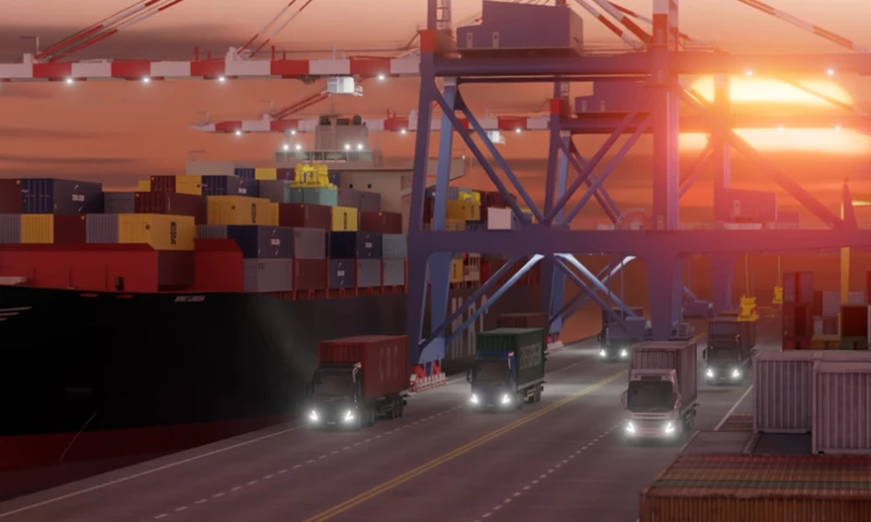 Motion3dx - Fleeto Shipper | 3D Product Visualization