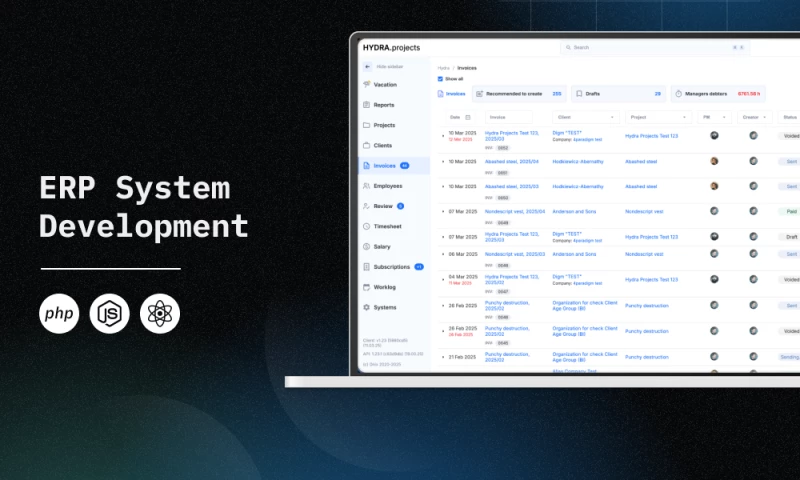 Onix-Systems - ERP System Development