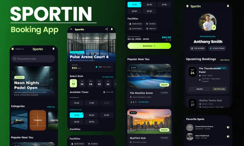 iapp Technologies LLP - Sports Court Booking App