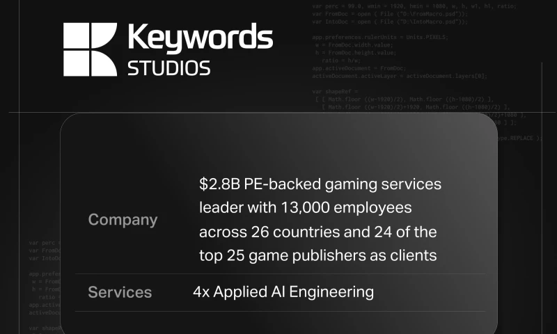 GoGloby - AI Division Build for Keywords Studios