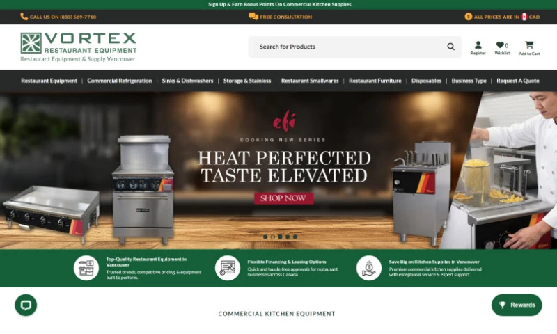 Vortex Restaurant Equipment