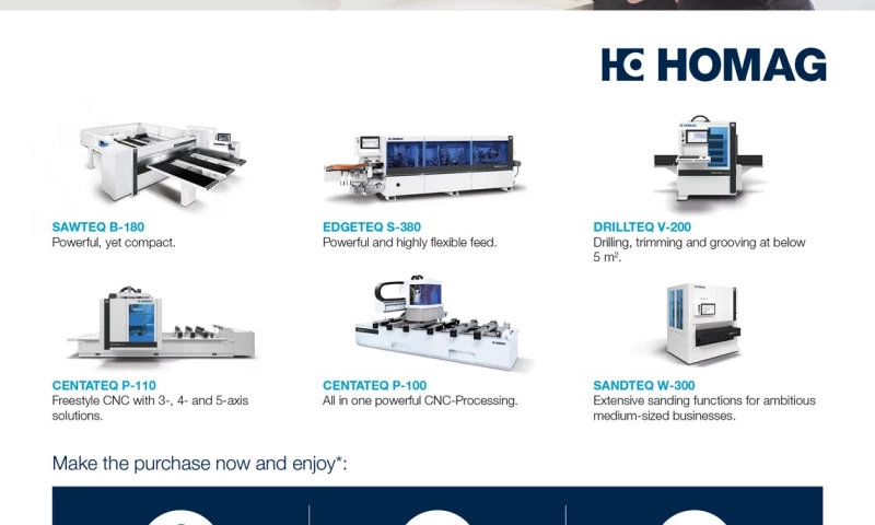 Poster and Social Media Design for HOMAG