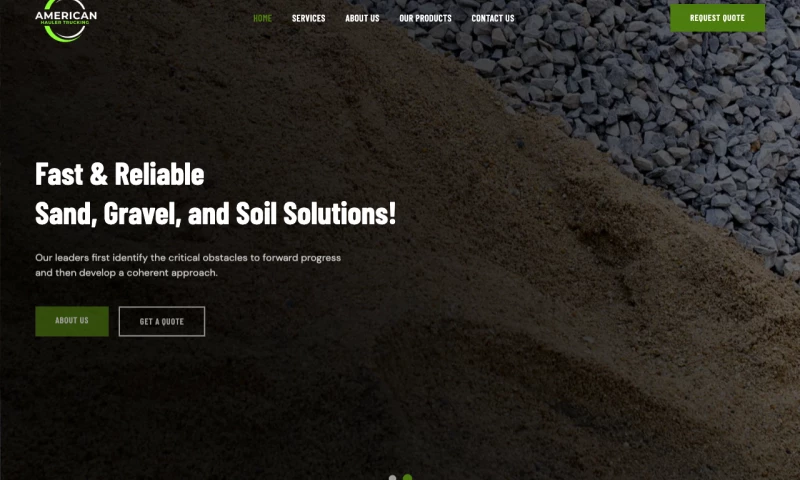 Kega Software - American Hauler Trucking Website