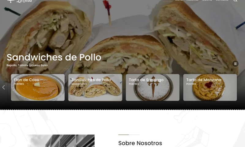 Kega Software - La Ceiba Restaurant Website