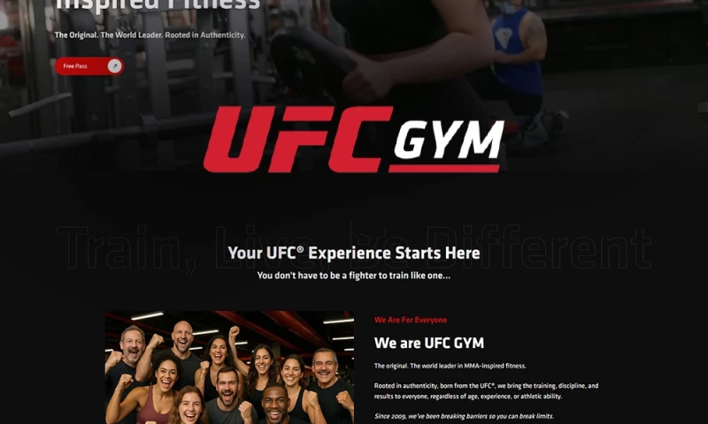 Inter Smart - UFC GYM - Web Designing & Development