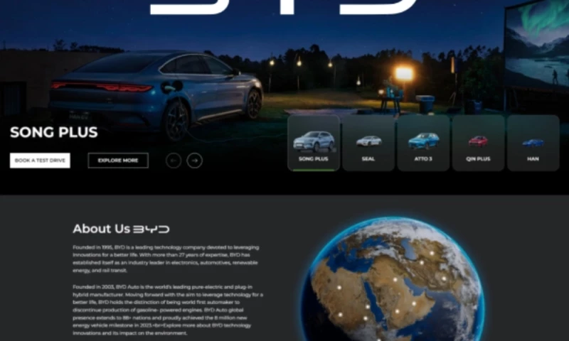 Inter Smart - BYD - Web Designing & Development