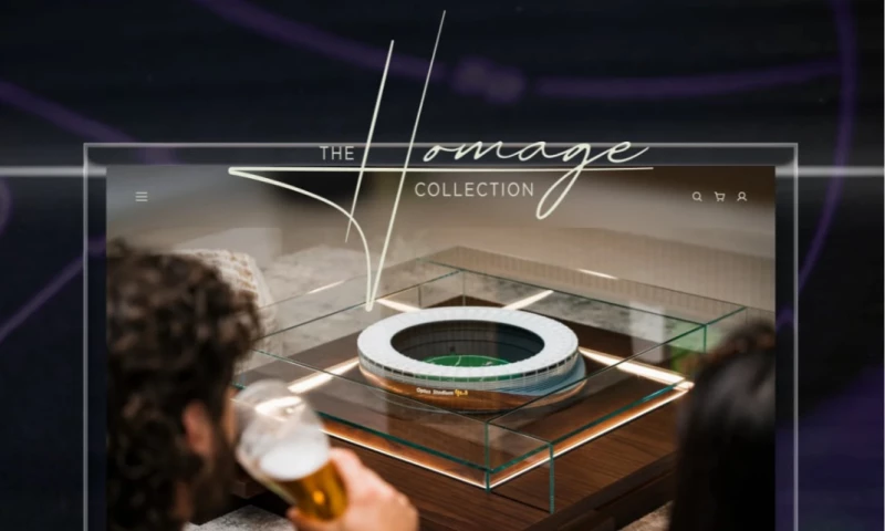 SPLIT Development - Shopify UX/UI Design for The Homage Collection - Luxury Sports Collectibles Store