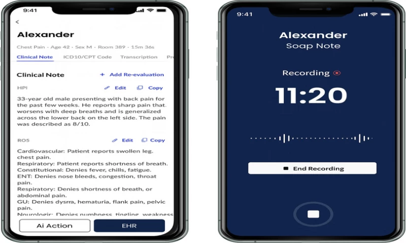 AI-Based Clinical Documentation & EMR Automation